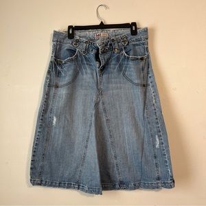 Women’s Mid-length Jean Skirt Size 13